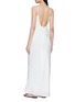 背面 - 点击放大 - POSSE - Embroidered Mesh Panel Slip Dress