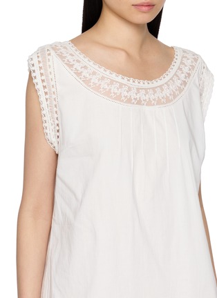  - POSSE - Lace Trim Mini Dress