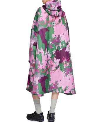 背面 - 点击放大 - RAINKISS - Digi Spring Print Rain Poncho