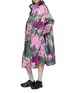 模特儿示范图 - 点击放大 - RAINKISS - Digi Spring Print Rain Poncho