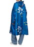 背面 - 点击放大 - RAINKISS - Japanese Blossom Graphic Print Hooded Rain Poncho