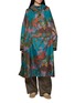 首图 - 点击放大 - RAINKISS - Digi Forest Camouflage Print Hooded Rain Poncho