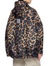 背面 - 点击放大 - RAINKISS - Dark Leopard Print Anorak Rain Jacket