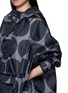  - RAINKISS - Polka Dot Graphic Print Hooded Rain Poncho
