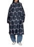 首图 - 点击放大 - RAINKISS - Polka Dot Graphic Print Hooded Rain Poncho
