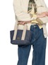 正面 -点击放大 - BARBOUR BAGS - Mini Mya Denim Tote Bag