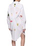 背面 - 点击放大 - BENARAS - Palm Beach Embroidered Motif Shirt Dress
