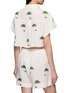 背面 - 点击放大 - BENARAS - Bondi Palm Embroidered Cropped Shirt