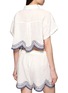 背面 - 点击放大 - BENARAS - Bondi Appliqué Paisley Cropped Shirt