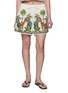 首图 - 点击放大 - BENARAS - Bondi Giraffe Embroidered Mini Shorts