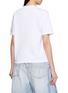 背面 - 点击放大 - BONBOM - Asymmetrical Wrap Twotone Panel T-Shirt