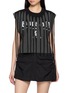 首图 - 点击放大 - BONBOM - Slash Cut Tiger Logo Layered T-Shirt