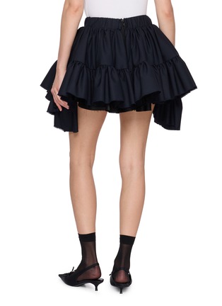 背面 - 点击放大 - BONBOM - Panmer Tiered Wool Blend Mini Skirt