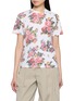 首图 - 点击放大 - BONBOM - Floral Print Crewneck T-Shirt