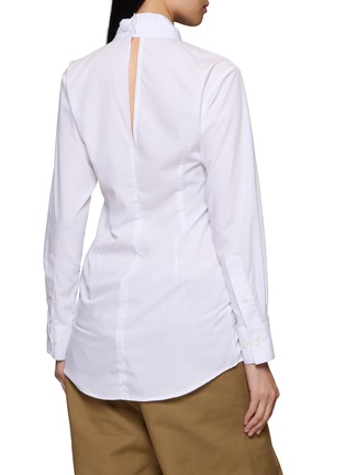 背面 - 点击放大 - BONBOM - Cut Out Twist Neck Shirt