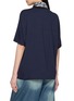背面 - 点击放大 - FAFAMOON - Scarf Collar Wool Blend Top