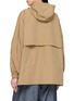 背面 - 点击放大 - FAFAMOON - Water Repellent Drawstring Hooded Cotton Blend Jacket