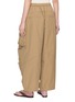 背面 - 点击放大 - FAFAMOON - Water Repellent Ankle Tie Cotton Blend Pants