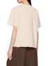 背面 - 点击放大 - FAFAMOON - Short Sleeve Botanical Print Cotton Linen Top