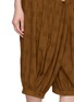  - FAFAMOON - Dotted Lantern Cotton Linen Blend Pants