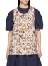 首图 - 点击放大 - FAFAMOON - Botanical Print Cotton Linen Vest