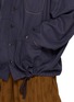  - FAFAMOON - Stitch Detail Patch Pocket Cotton Linen Jacket