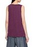 背面 - 点击放大 - FAFAMOON - Sleeveless Fringed Linen Top