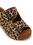 细节 - 点击放大 - STRINGART - Two-buckle Suede Clogs