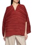 首图 - 点击放大 - DAPHNE VALENTE - Emimetron Pleated V-Neck Silky Touch Jacket