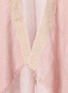 细节 - 点击放大 - GAYNOR BONGARD - Fringe-Edge Linen Cape