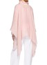背面 - 点击放大 - GAYNOR BONGARD - Fringe-Edge Linen Cape