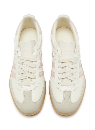 模特儿示范图 - 点击放大 - ADIDAS - 女款 SAMBA OG 系带运动鞋