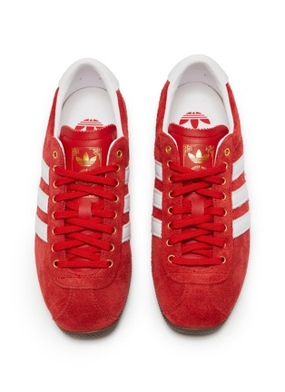 模特儿示范图 - 点击放大 - ADIDAS - 女款 NEW TOKYO 系带运动鞋