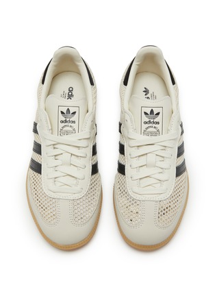 模特儿示范图 - 点击放大 - ADIDAS - 女款 SAMBA OG 网眼运动鞋