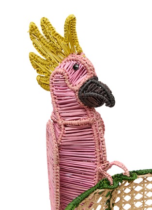 细节 –点击放大 - MERCEDES SALAZAR - 凤头鹦鹉造型收纳篮
