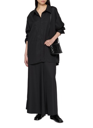 模特儿示范图 - 点击放大 - RUOHAN - Kaaf Oversized Patch Pocket Shirt