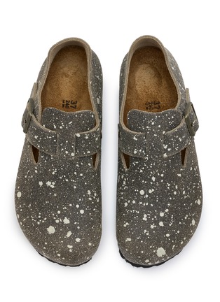 模特儿示范图 - 点击放大 - BIRKENSTOCK 1774 - X SFTM LONDON THE ARTIST 搭扣平底鞋