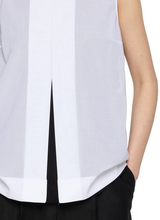  - THE ROW - Enzel Layered Cotton Top