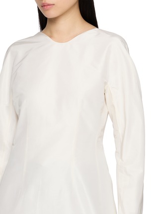  - THE ROW - Elione Cotton Silk Top