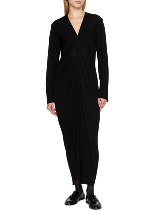 模特儿示范图 - 点击放大 - THE ROW - Cassin Maxi Dress