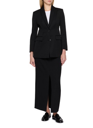 模特儿示范图 - 点击放大 - THE ROW - Bettina Single Breasted Wool Blazer