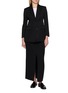模特儿示范图 - 点击放大 - THE ROW - Bettina Single Breasted Wool Blazer
