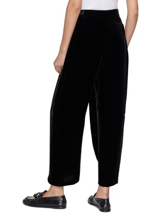 背面 - 点击放大 - THE ROW - Frima Pleated Velvet Pants