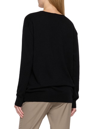 背面 - 点击放大 - THE ROW - Onofre V-neck Cashmere Knit Top
