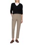 模特儿示范图 - 点击放大 - THE ROW - Eranza High Waist Pants