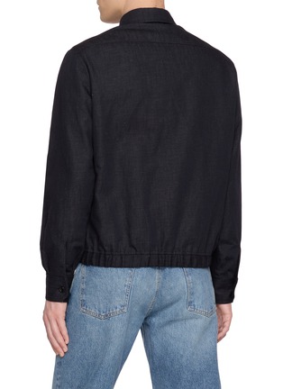 背面 - 点击放大 - LARDINI - Flap Pocket Dark Wash Denim Jacket
