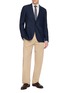 模特儿示范图 - 点击放大 - LARDINI - Single Breasted Blazer