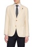 首图 - 点击放大 - LARDINI - Single Breasted Knit Blazer