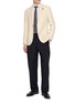 模特儿示范图 - 点击放大 - LARDINI - Single Breasted Knit Blazer
