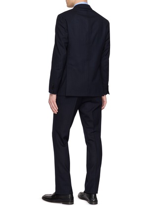 背面 - 点击放大 - LARDINI - Pinstripe Single Breasted Suit